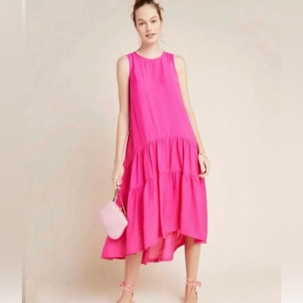 Anthropologie Maeve Marlene Tiered dress
